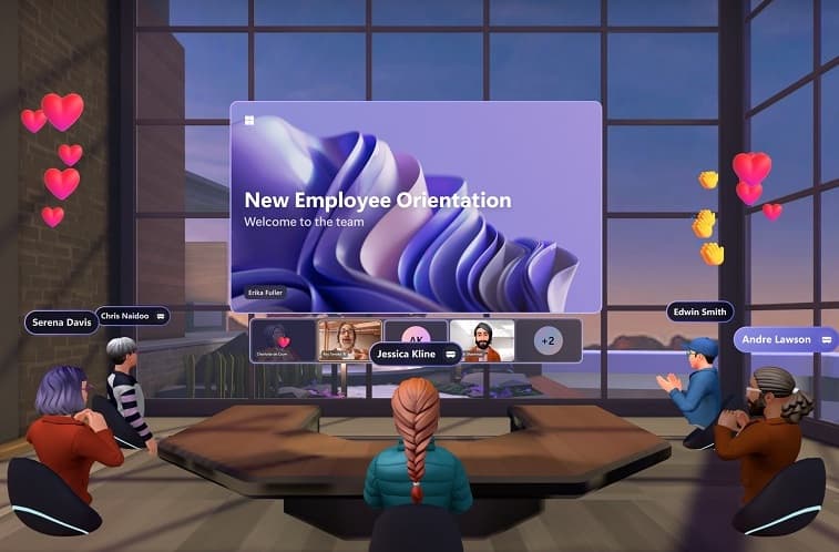 Nuovo accordo tra Meta e Microsoft: arrivano le riunioni su Teams in realtà virtuale