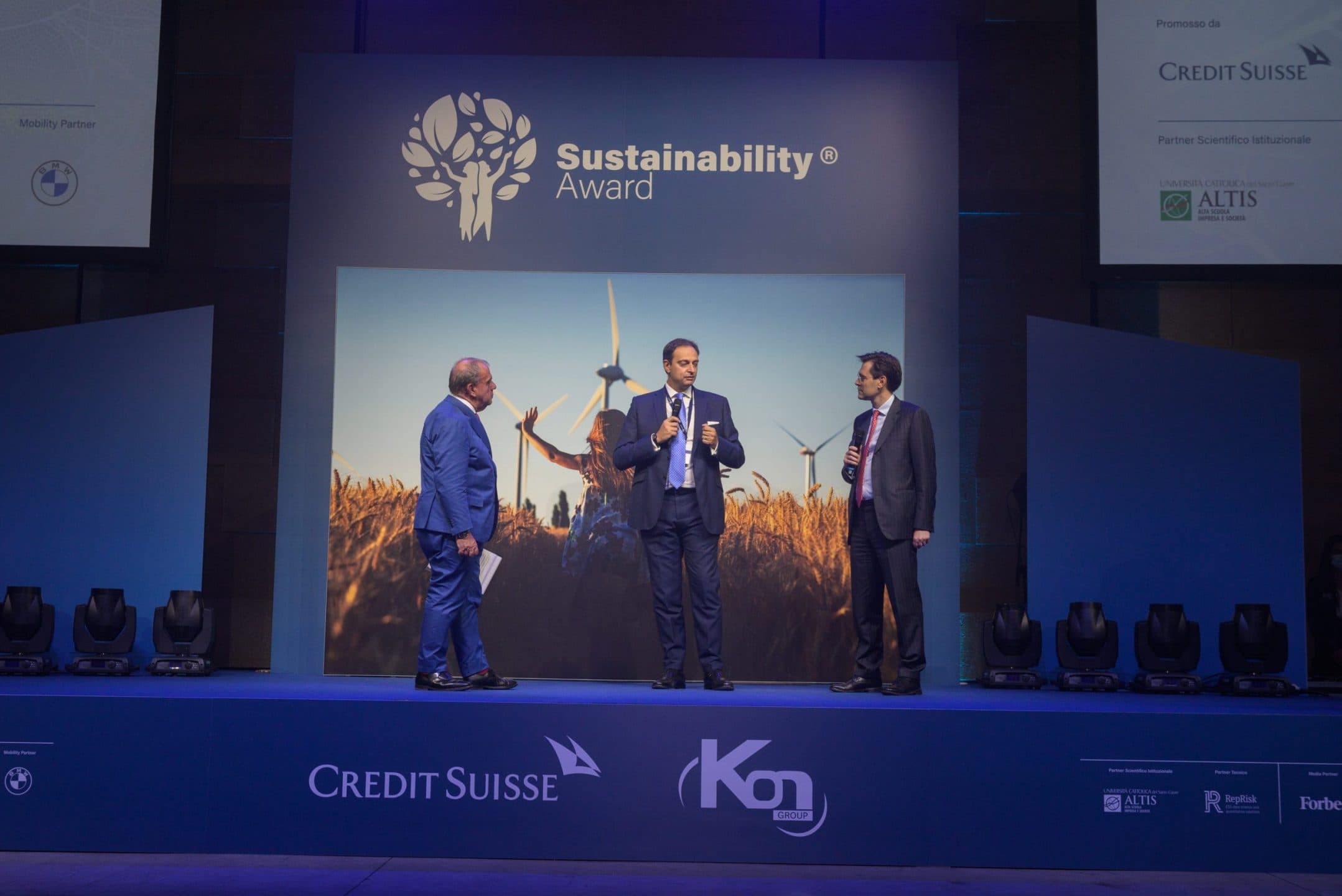Sustainability Award: Kon Group e Credit Suisse premiano le eccellenze della sostenibilità
