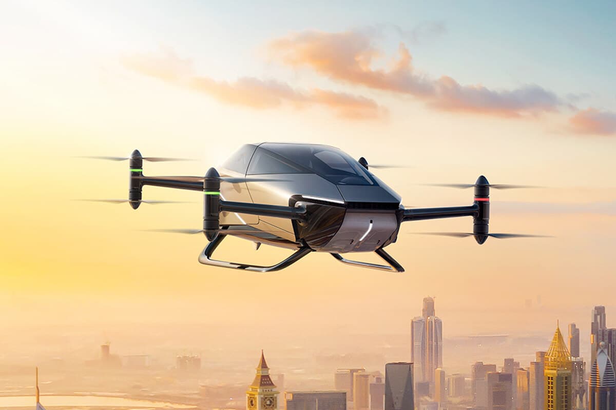 Ecco il primo viaggio dell'auto volante: la XPengX2 alla conquista dei cieli di Dubai