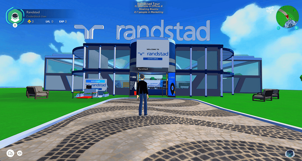 Meeting, formazione e colloqui virtuali: Randstad apre una sede nel metaverso