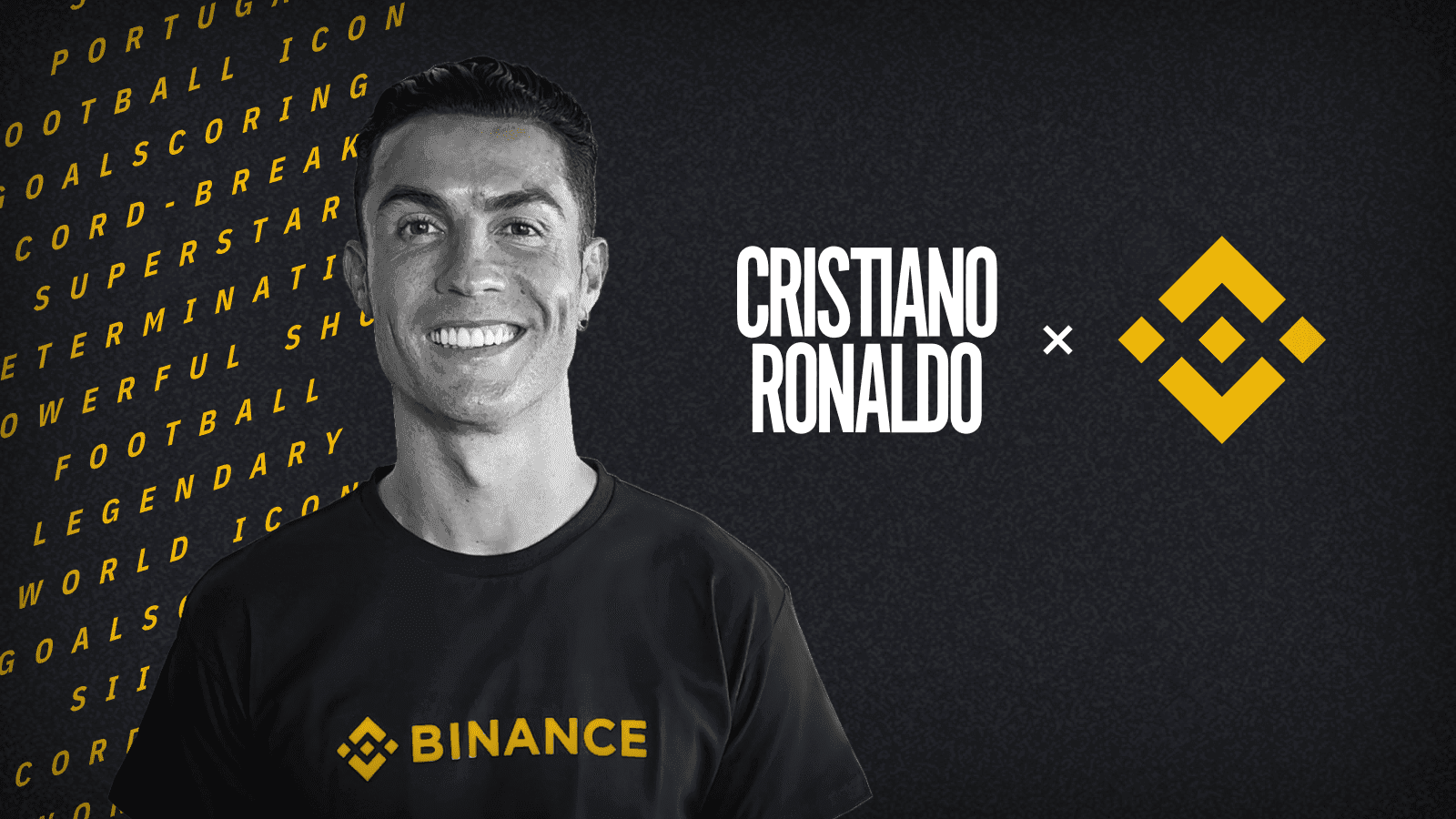 Cristiano Ronaldo lancia la sua prima collezione di Nft con Binance