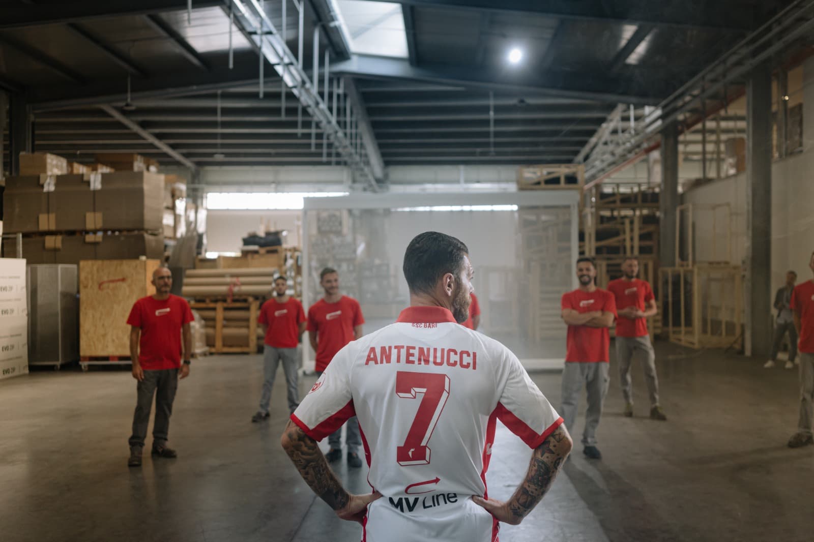 Whub firma il nuovo spot Mv Line x Ssc Bari