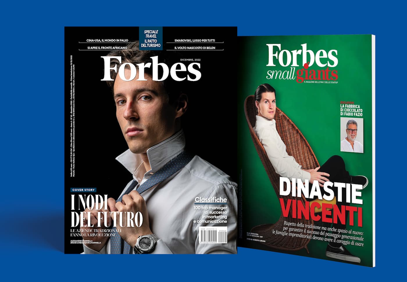 Forbes di dicembre in edicola con i 100 direttori marketing e della comunicazione italiani