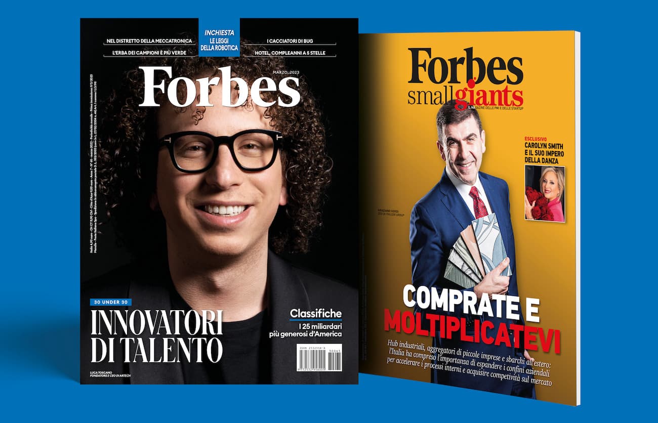 Forbes di marzo è in edicola con la lista degli under 30 italiani