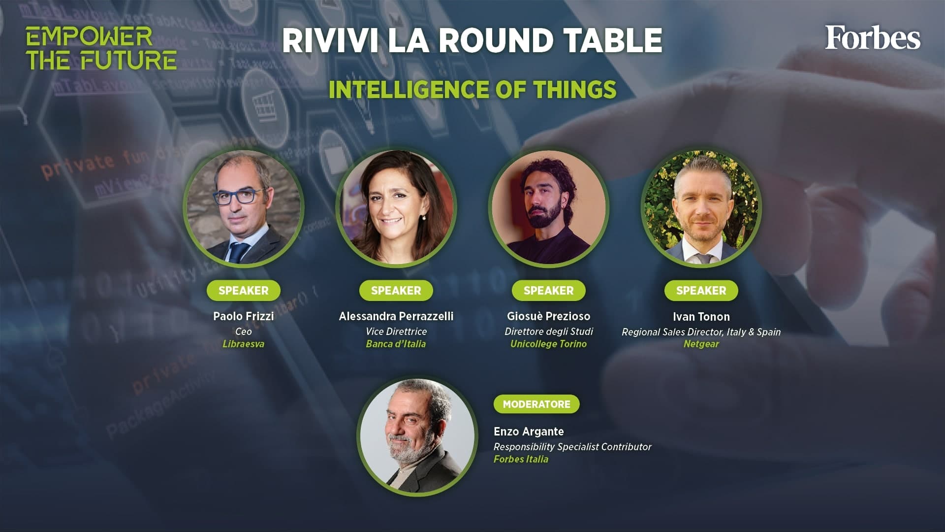 Forbes Empower The Future: rivivi la round table dedicata alla intelligence of things