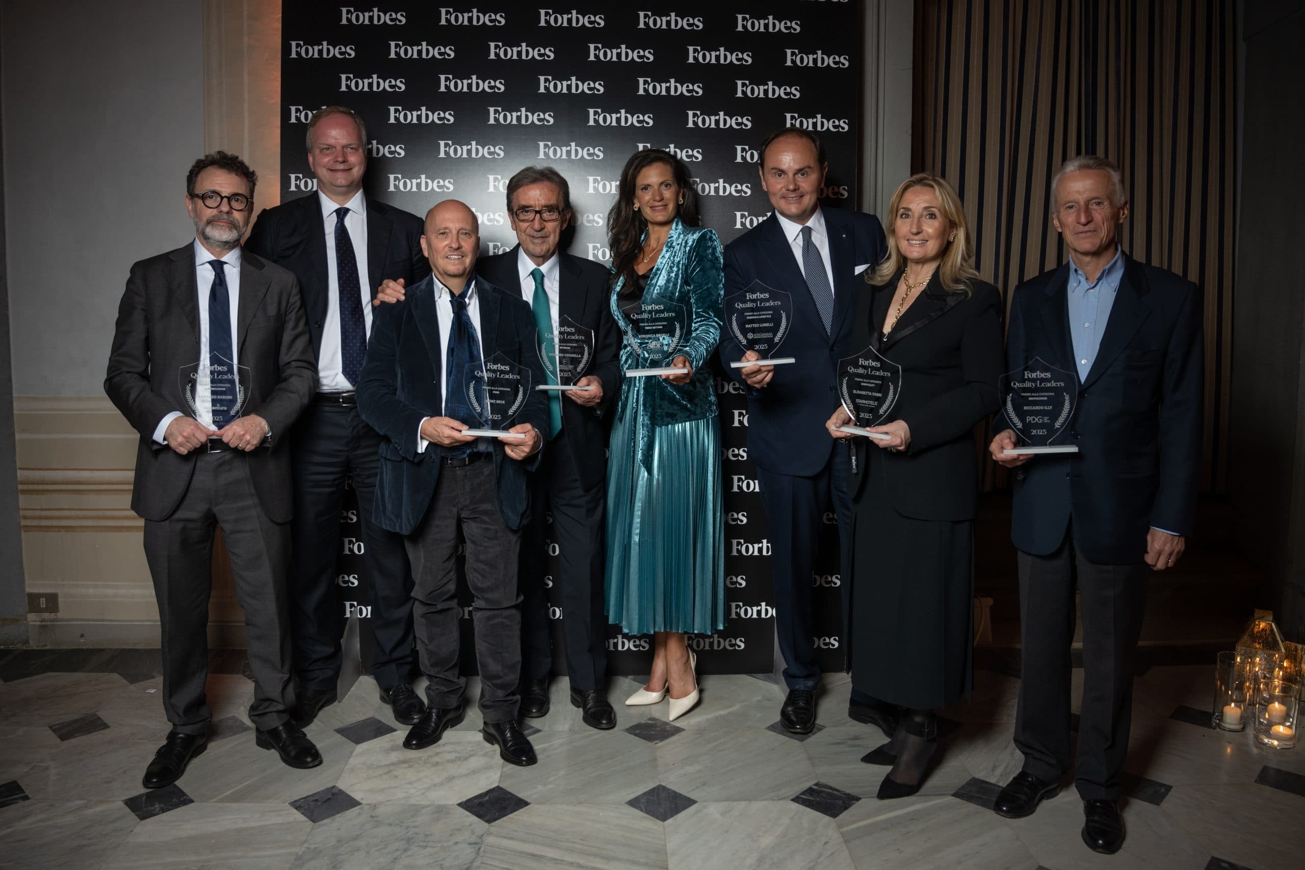Forbes Quality Leaders: premiati a Villa Corsini i numeri uno del panorama imprenditoriale, culturale e dell'hospitality