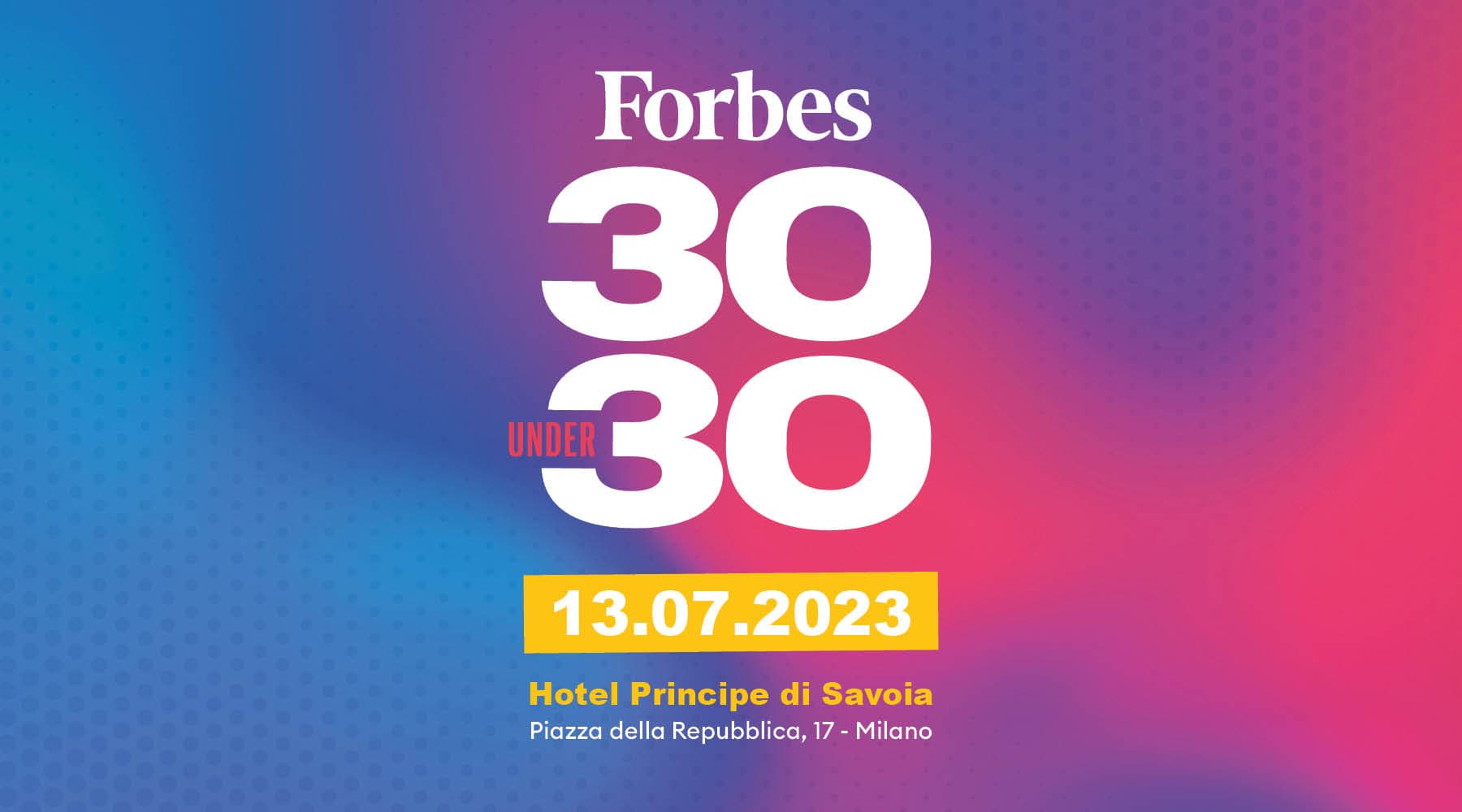 Forbes Italia &#8211; 30 Under 30 &#8211; 2023