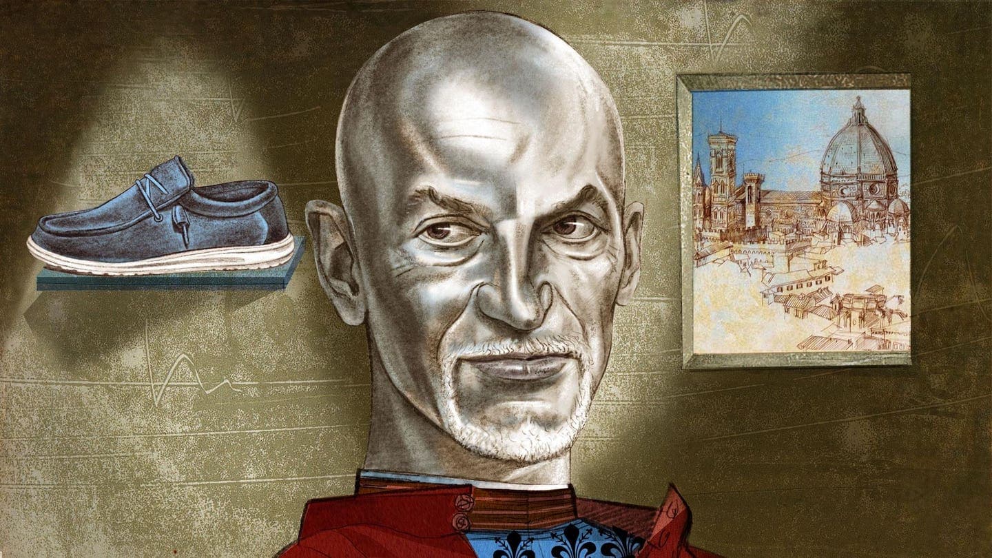 Come un imprenditore italiano è diventato miliardario vendendo scarpe brutte