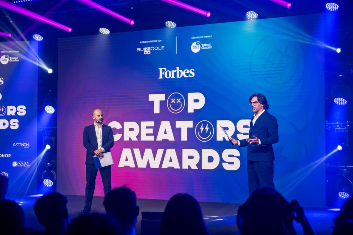 Chi sono i 16 top creator italiani premiati da Forbes Italia e Buzzoole ⭐⭐⭐