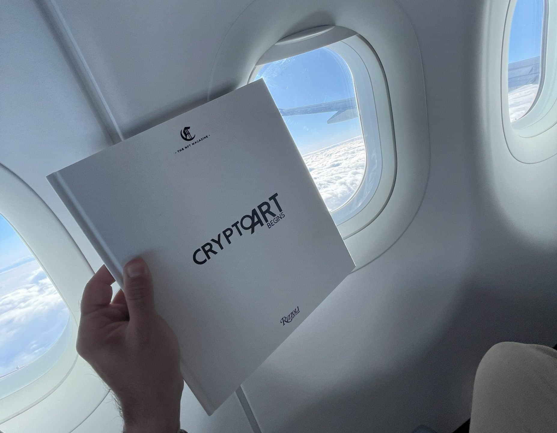 CryptoArt Begins in volo verso New York