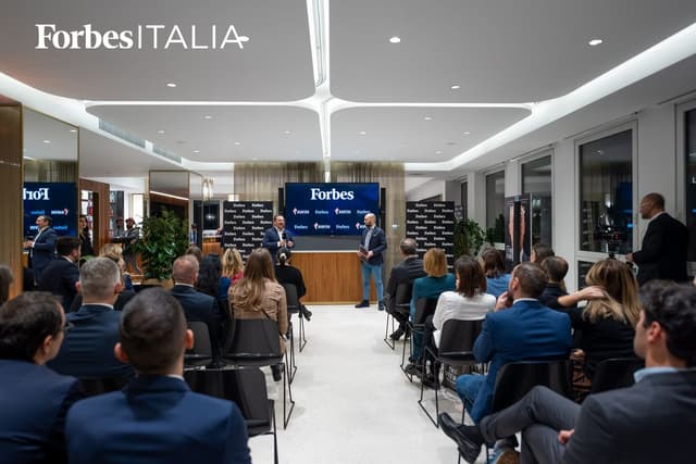 I protagonisti dell'evento ForbesLive in Terrazza Martini dedicato ai 100 direttori marketing e comunicazione del 2023
