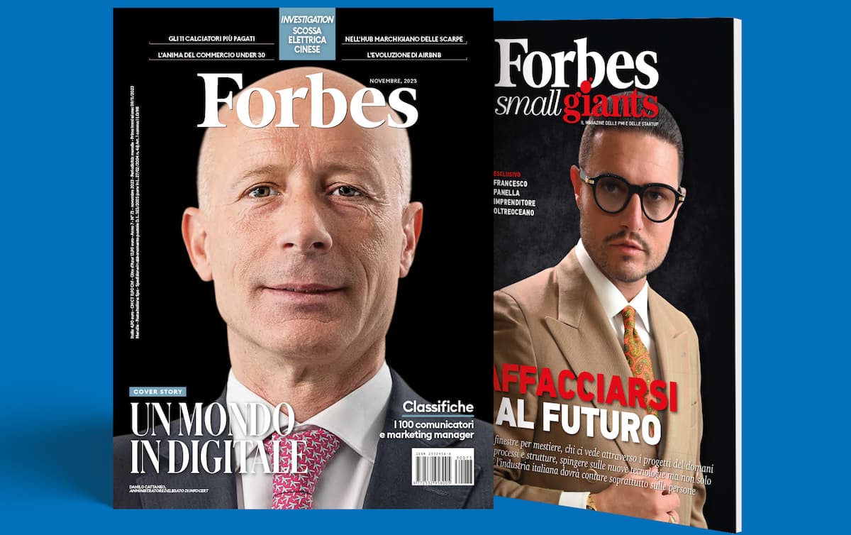 Forbes di novembre in edicola con i 100 direttori marketing e comunicazione