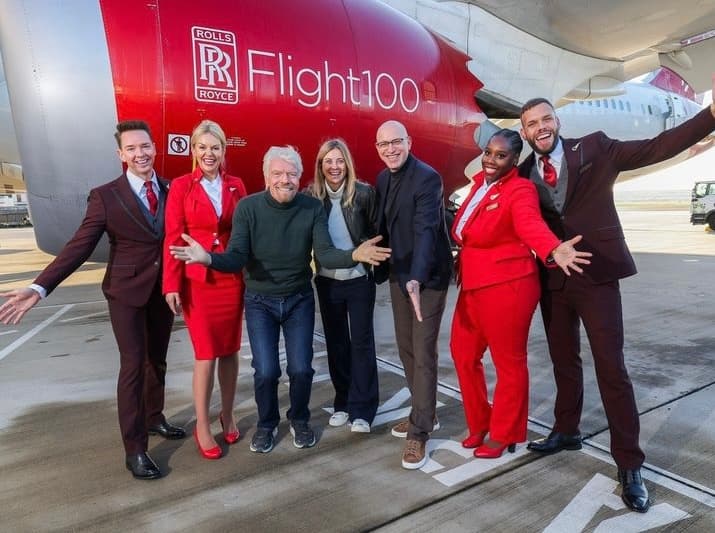 Virgin Atlantic ha completato il primo volo transatlantico alimentato al 100% da carburante green