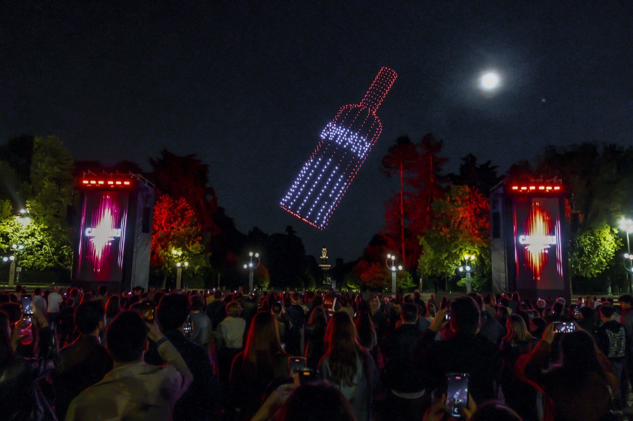 Noloop-Artech Fx si aggiudica il Best event awards Italia per il drone show "Milano-House of Campari"