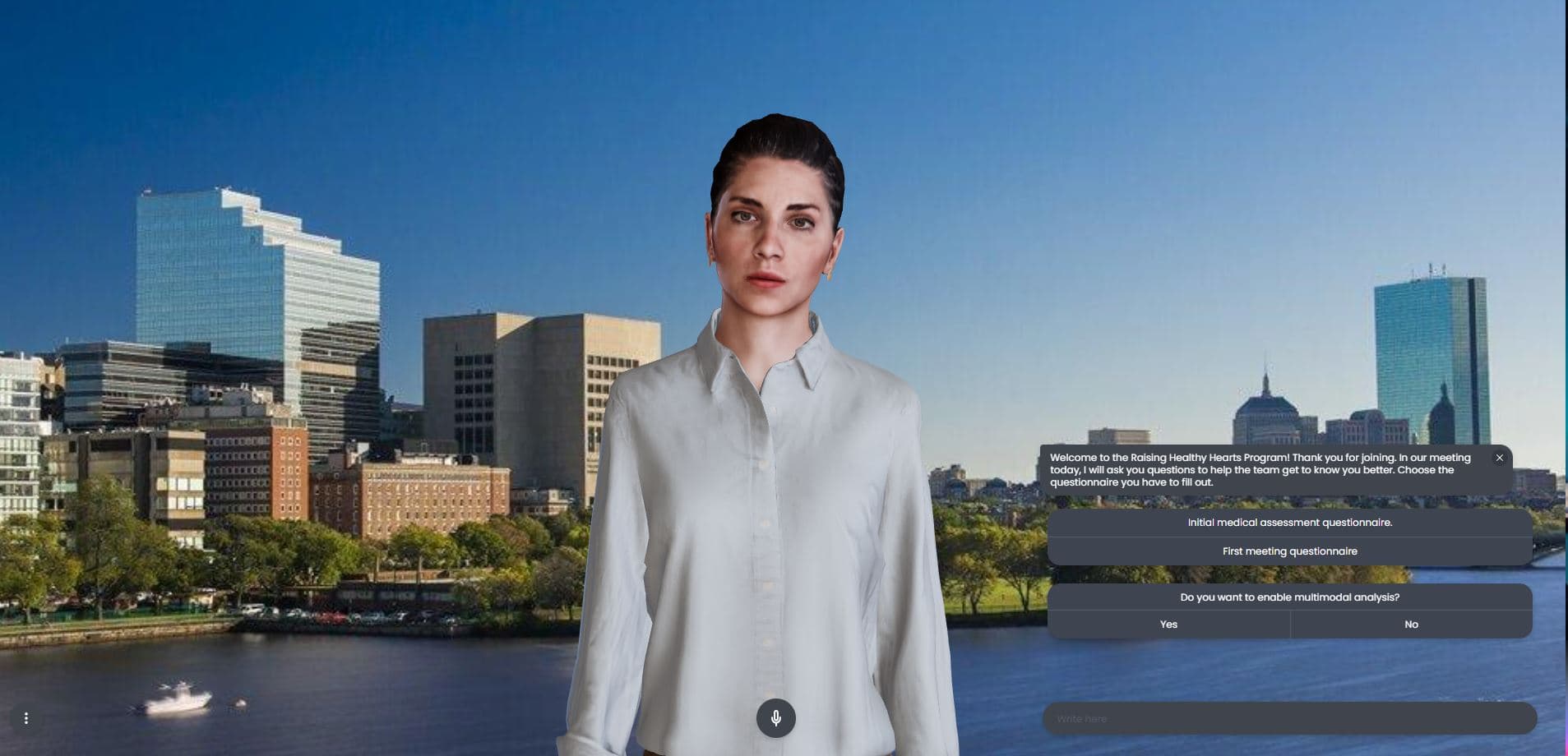 Da una società senese arriva la prima assistente virtuale per giovani pazienti. Lavora in un'ospedale di Boston