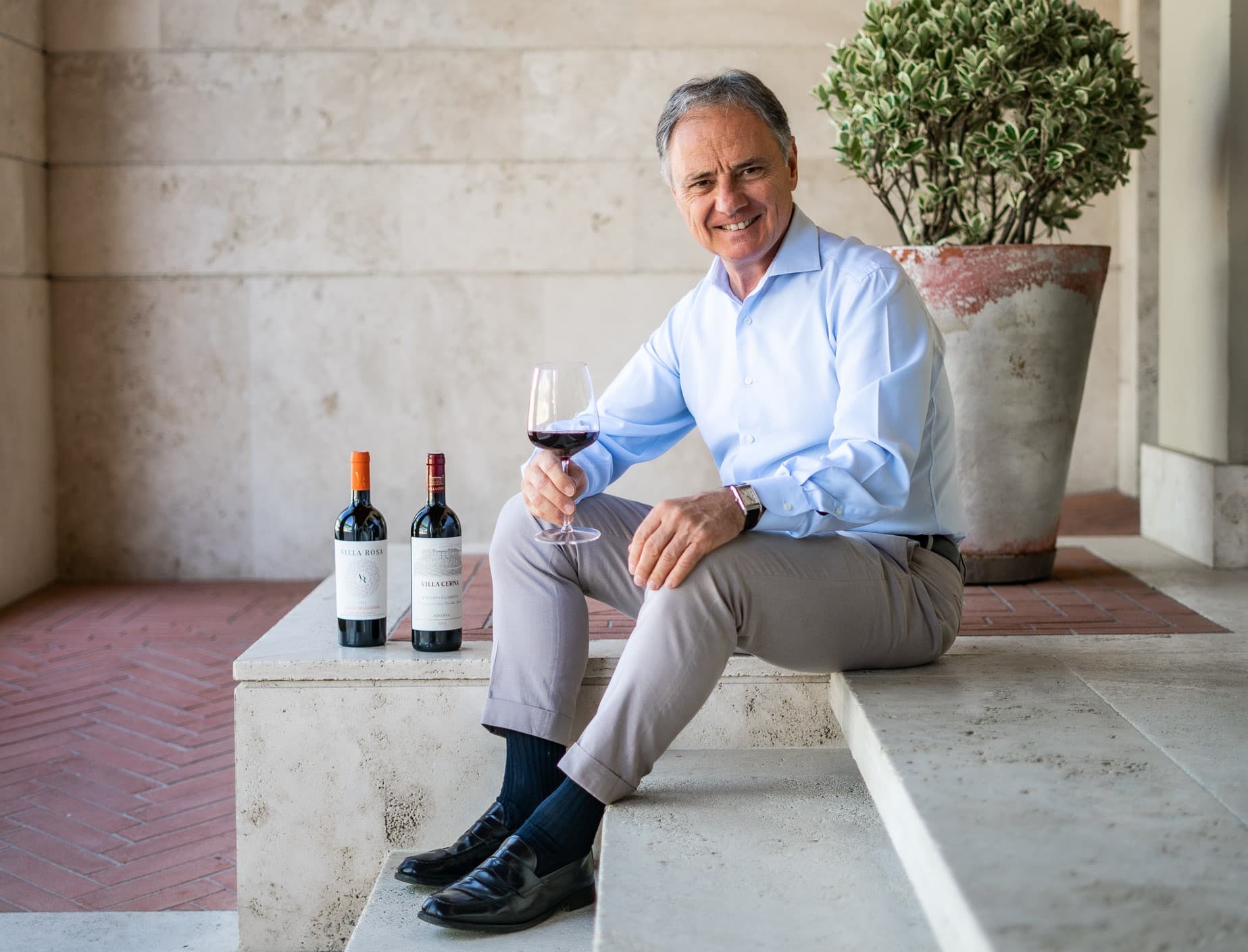 La storia di Cecchi, azienda vinicola che produce Sangiovese da 130 anni