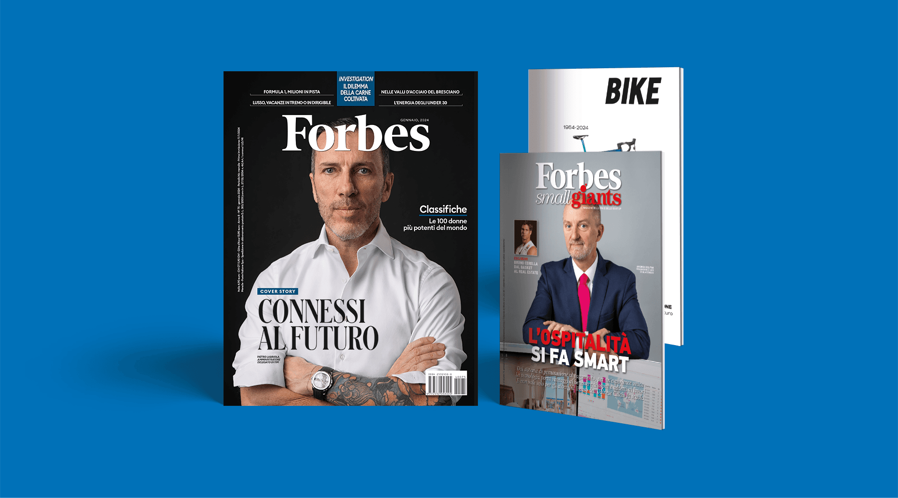 Forbes di gennaio in edicola con l'allegato Small Giants