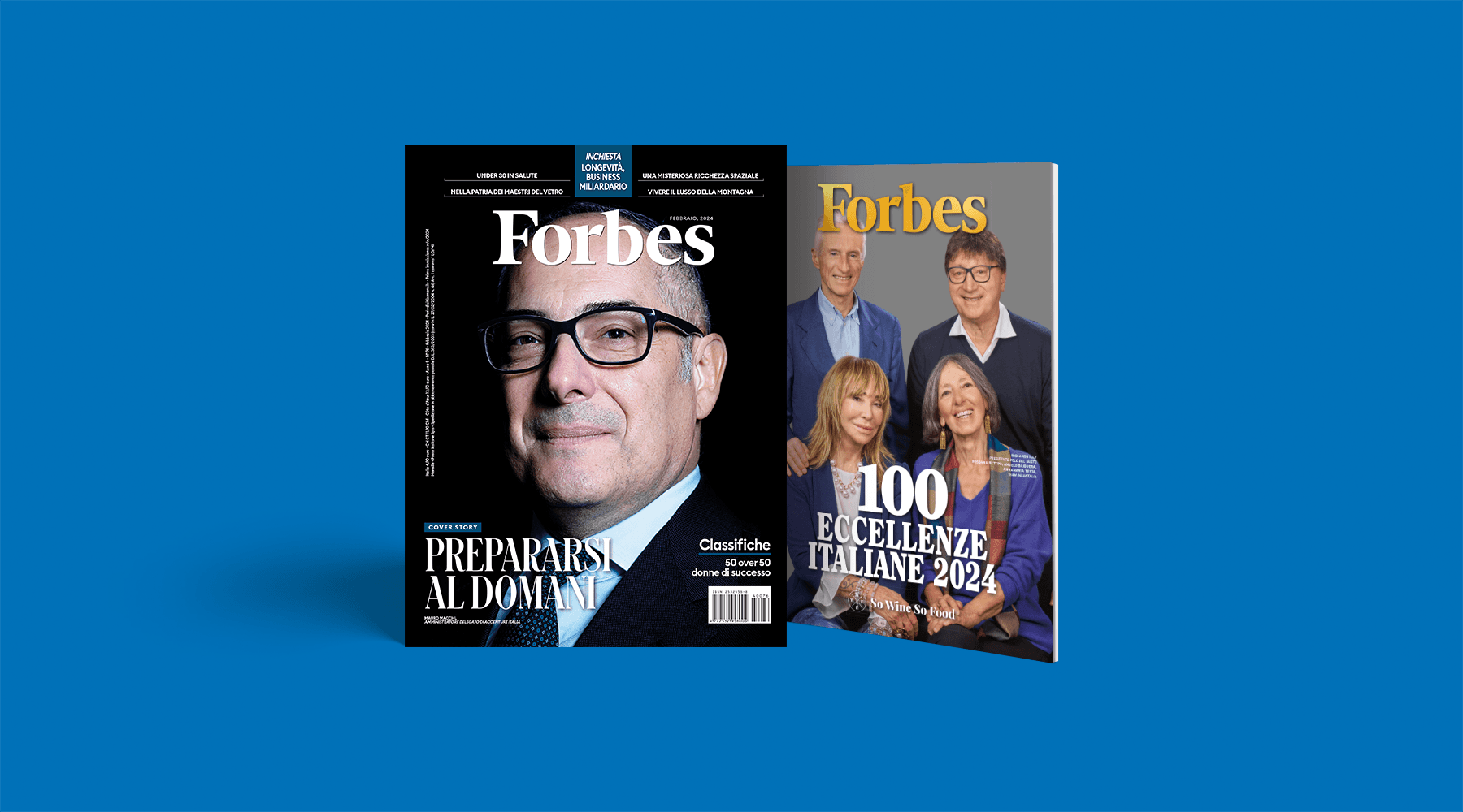 Forbes di febbraio in edicola con l'allegato sulle 100 Eccellenze