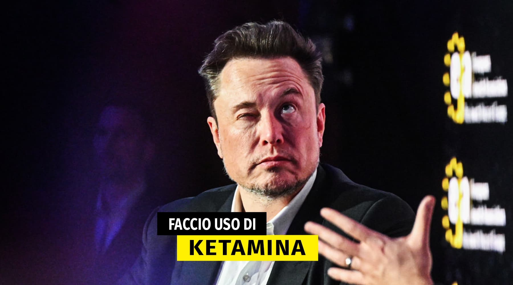 Elon Musk: “Faccio uso di Ketamina”