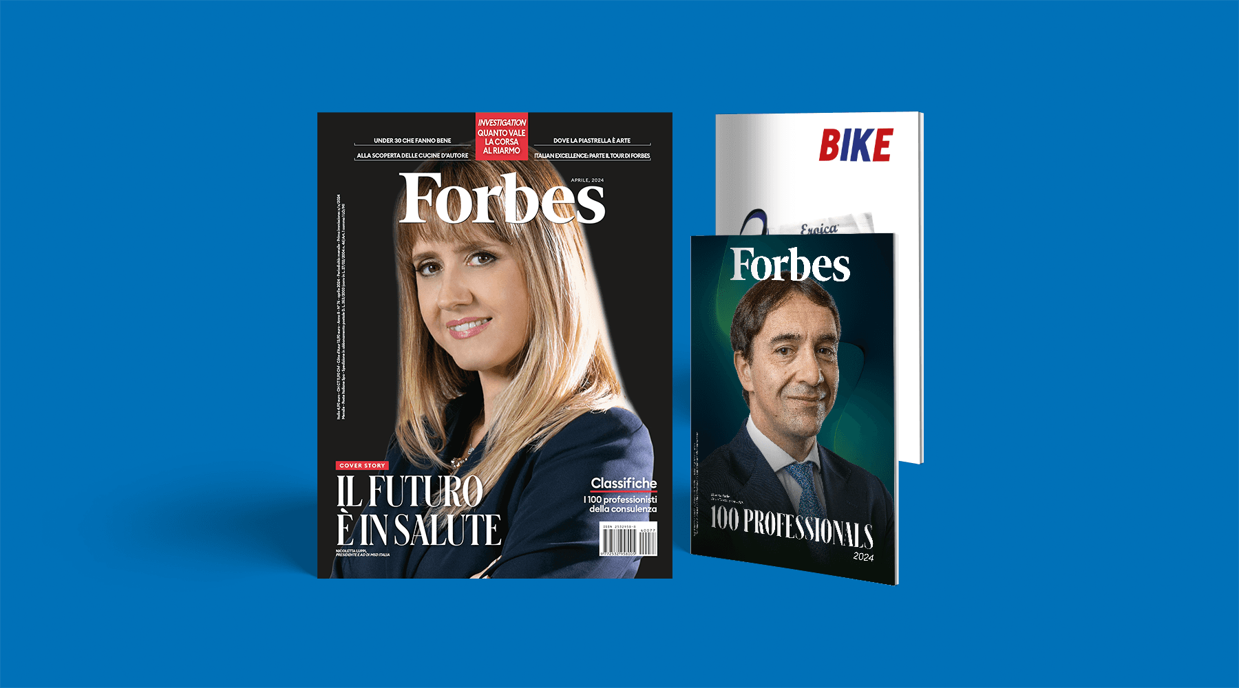 Forbes di aprile in edicola con i 100 Professionals della consulenza