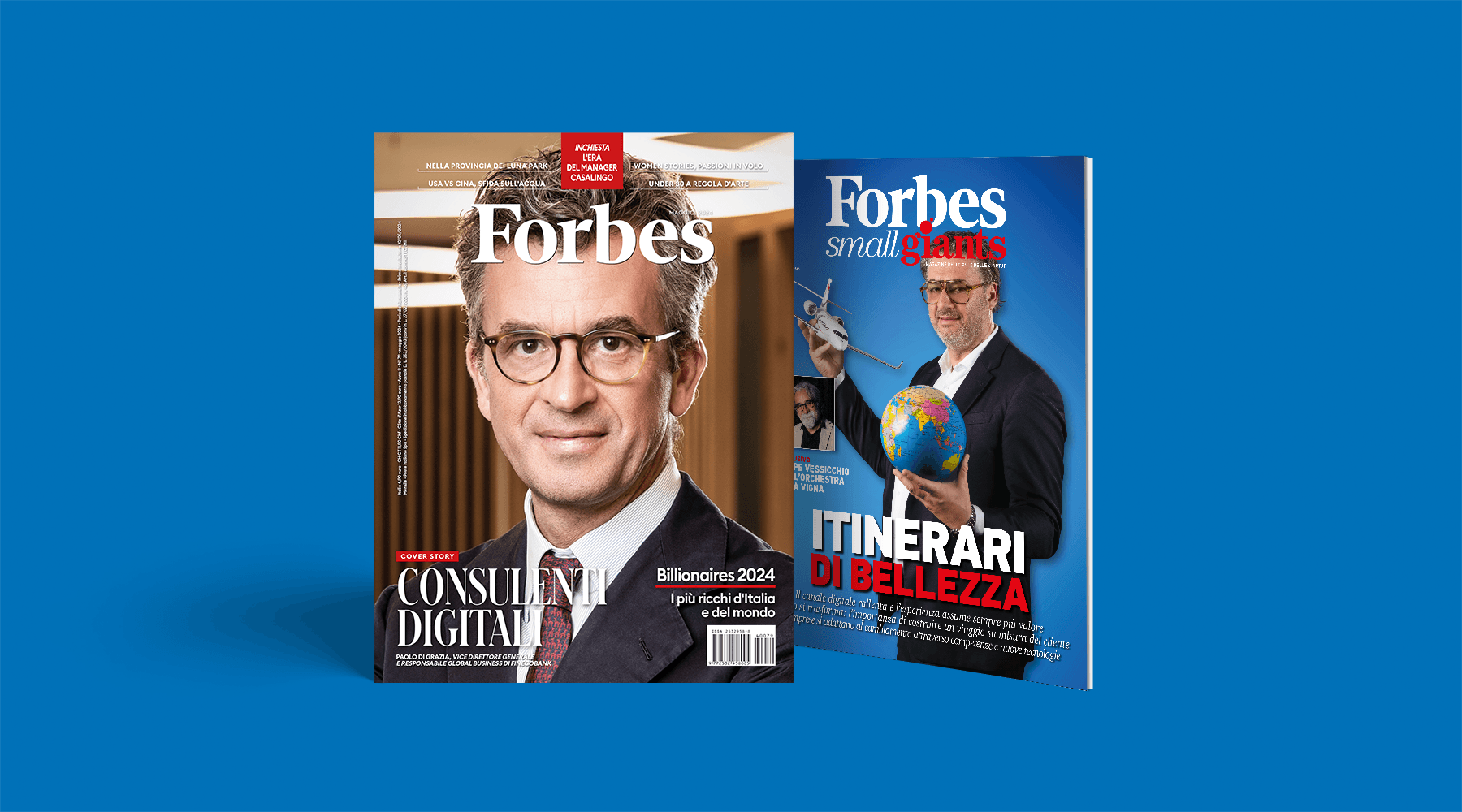 Forbes di maggio in edicola con la classifica dei più ricchi d'Italia e del mondo