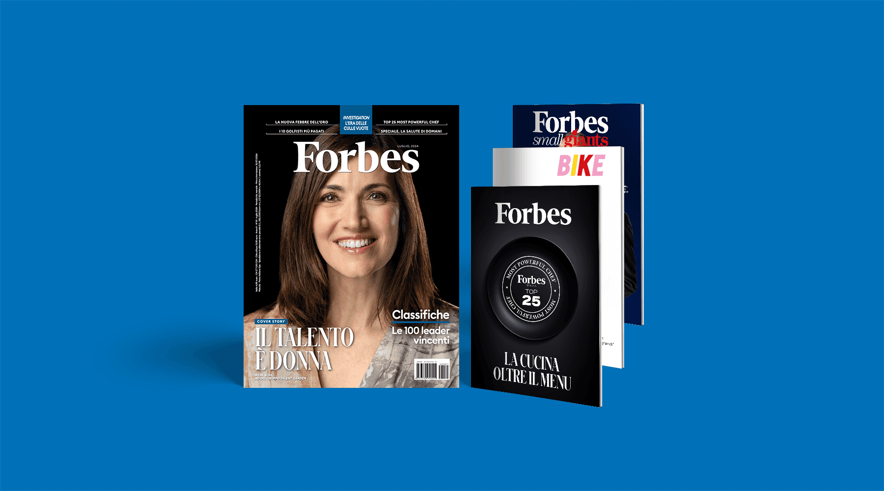 Forbes di luglio in edicola con le 100 donne vincenti e gli chef italiani più influenti