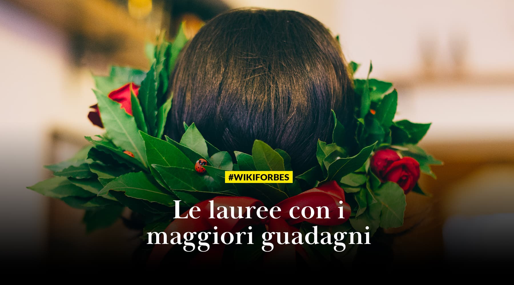 Le lauree con i maggiori guadagni