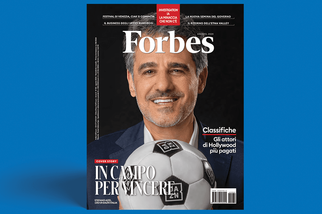 Forbes di agosto è in edicola con focus sul business del calcio