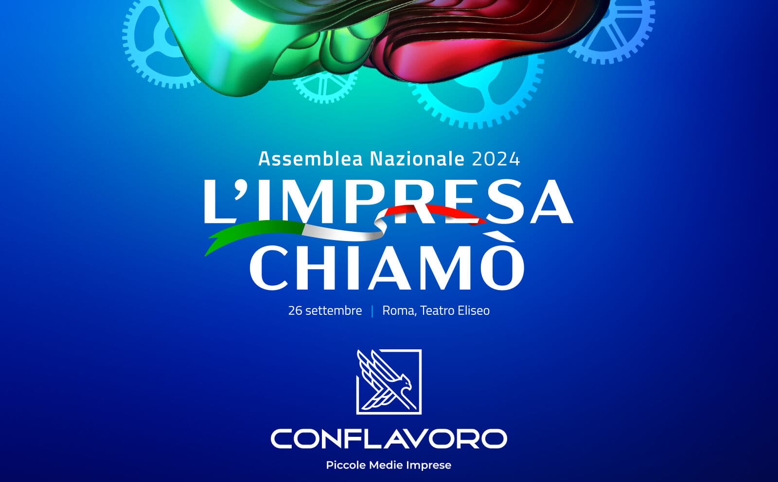 "L'impresa chiamò", appuntamento il 26 settembre per l'Assemblea Nazionale di Conflavoro