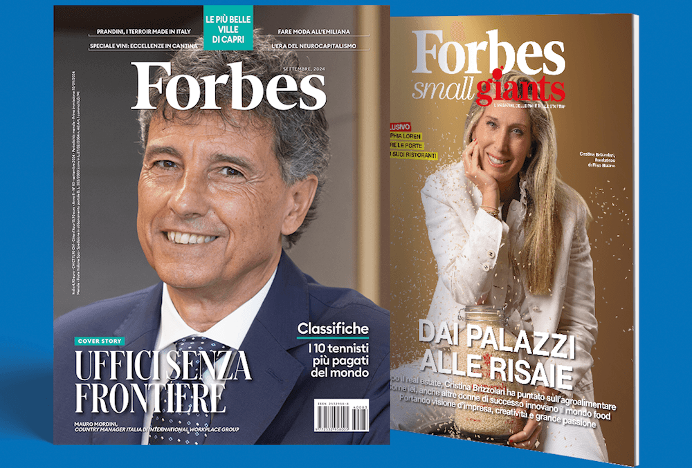 Forbes di settembre in edicola con lo speciale dedicato al mondo del vino