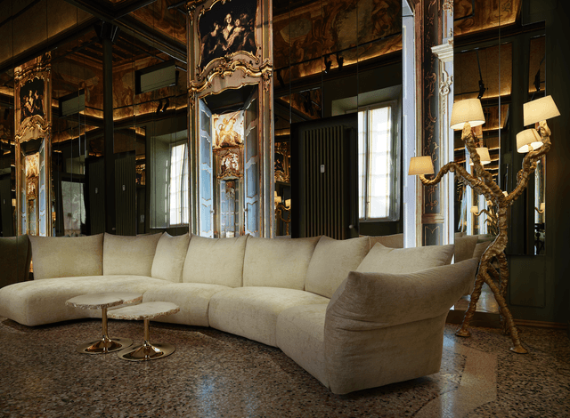 Lo showroom di quest'azienda di arredamento è un tuffo nella meraviglia del design italiano