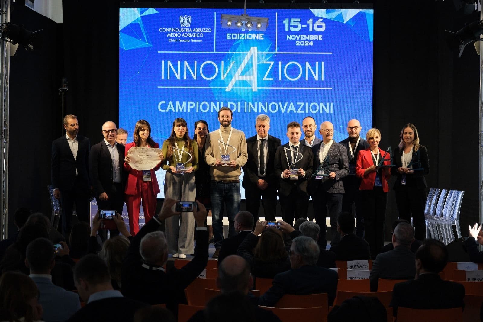 Confindustria premia Pmi, startup e progetti innovativi a Pescara