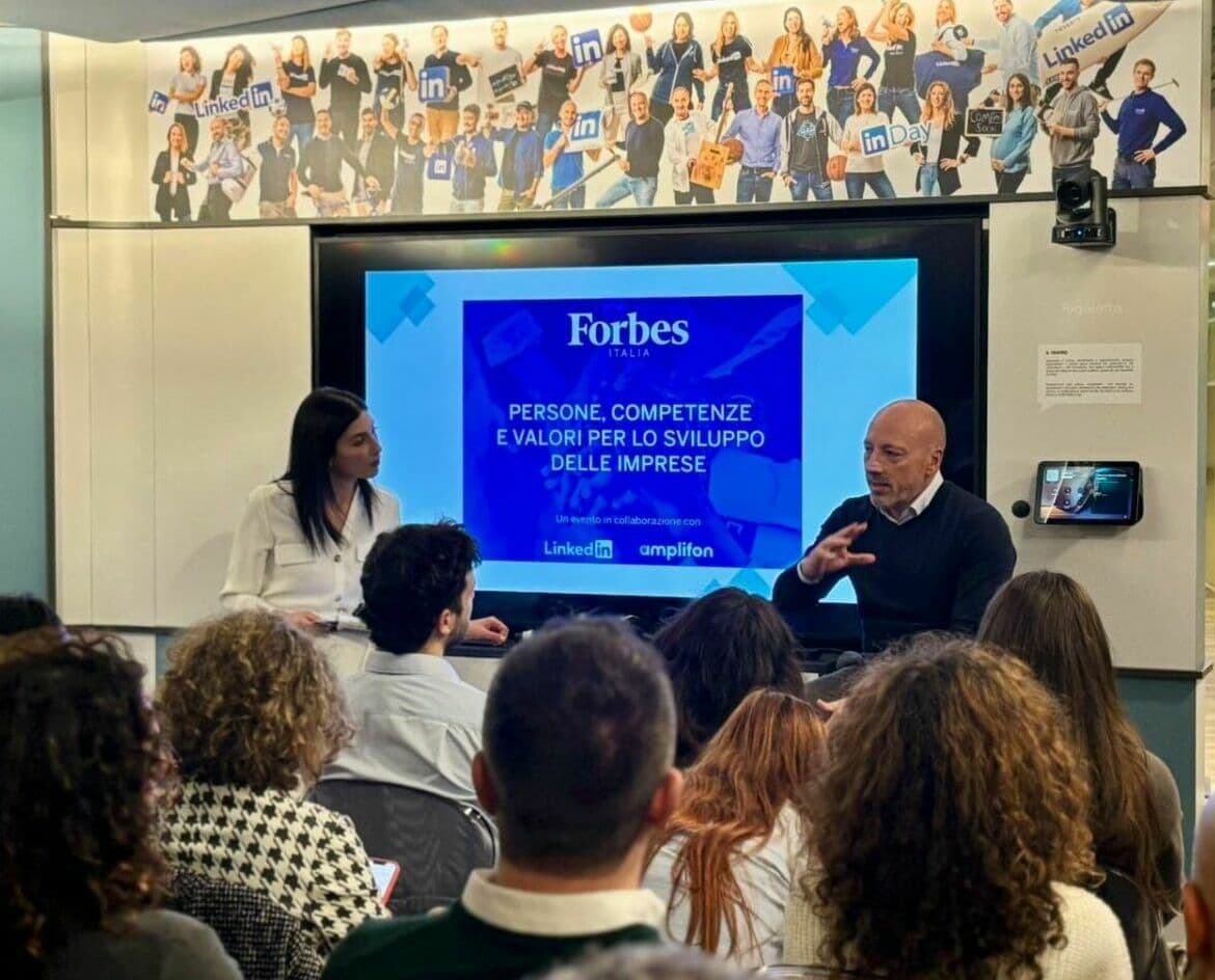Il futuro delle imprese tra persone, valori e competenze: l'evento di Forbes in collaborazione con LinkedIn e Amplifon