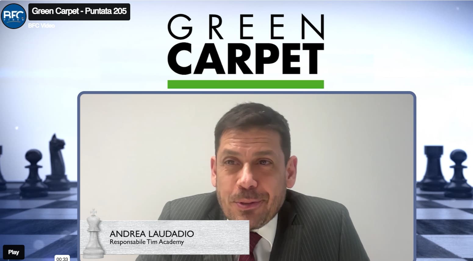 Green Carpet &#8211; puntata 205 &#8211; "Rivoluzione Telco"