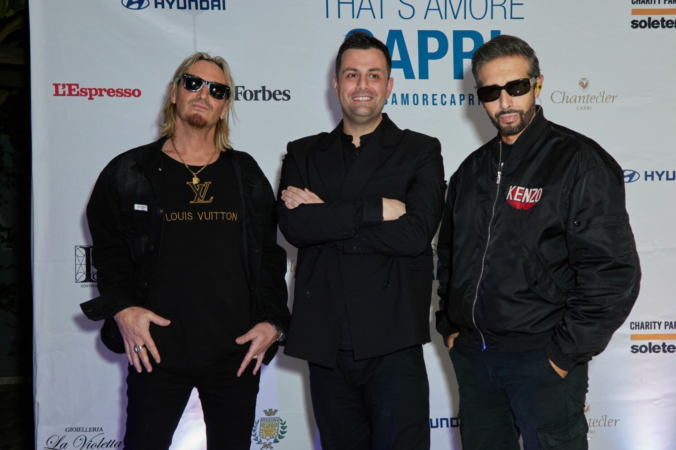 That's Amore Capri: la charity dinner Da Paolino con i Gemelli DiVersi e Nino Frassica