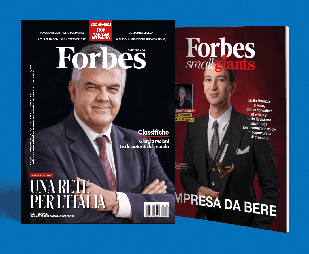 Forbes Italia di gennaio in edicola con l'allegato dedicato alle Pmi