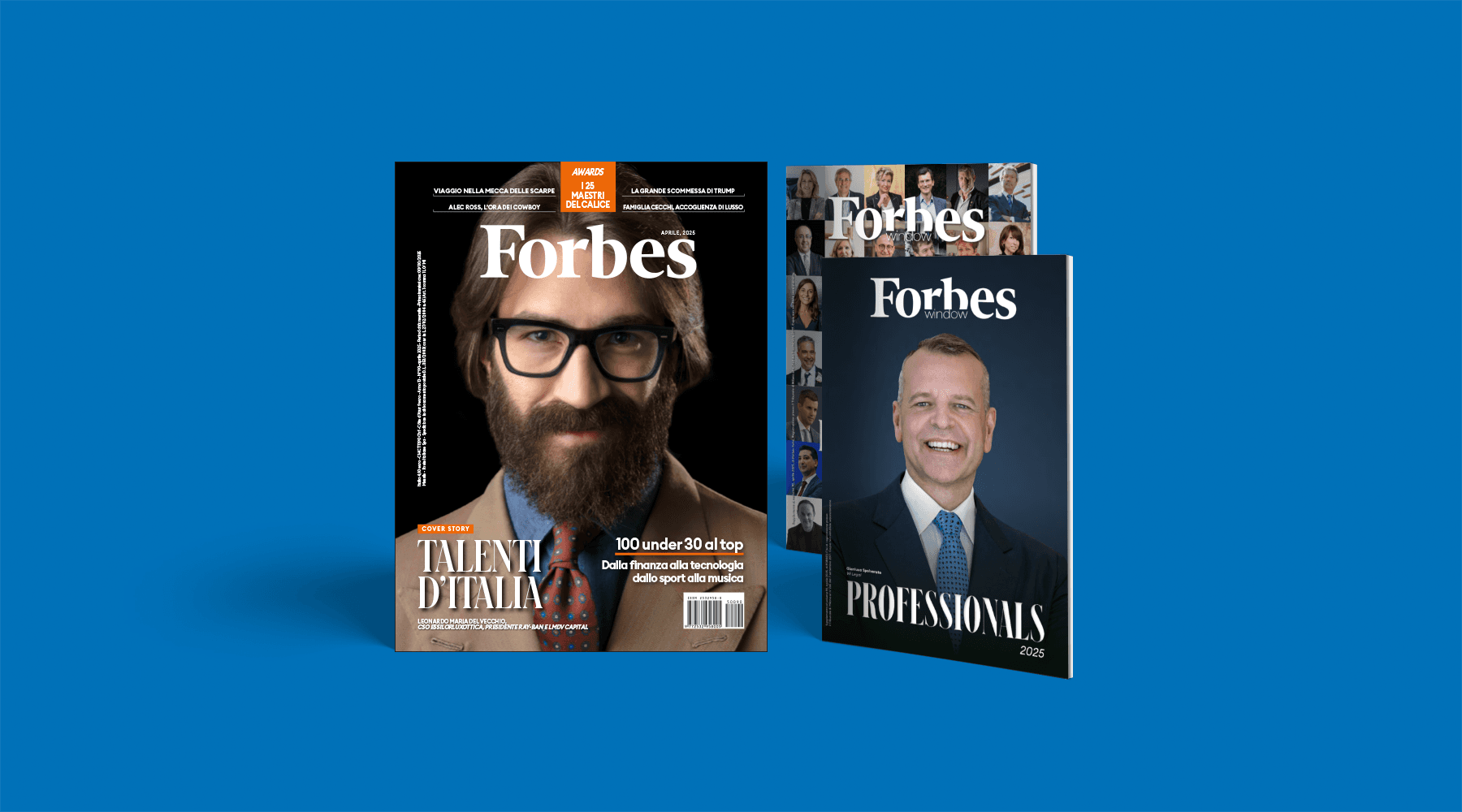 Forbes di aprile in edicola con l'allegato Professionals e Imprese di Pace