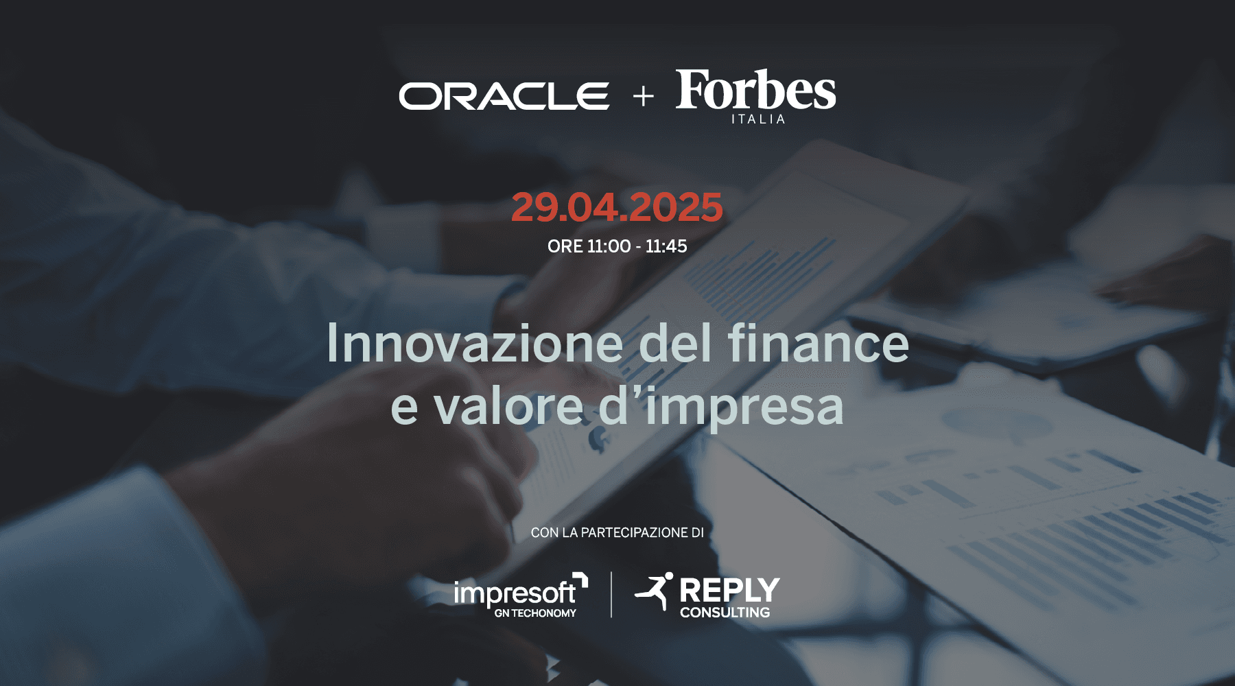 Innovazione del finance e valore d’impresa: il webinar di Forbes Italia martedì 29 aprile