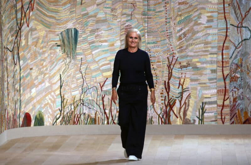 Maria Grazia Chiuri lascia la direzione creativa di Dior dopo nove anni