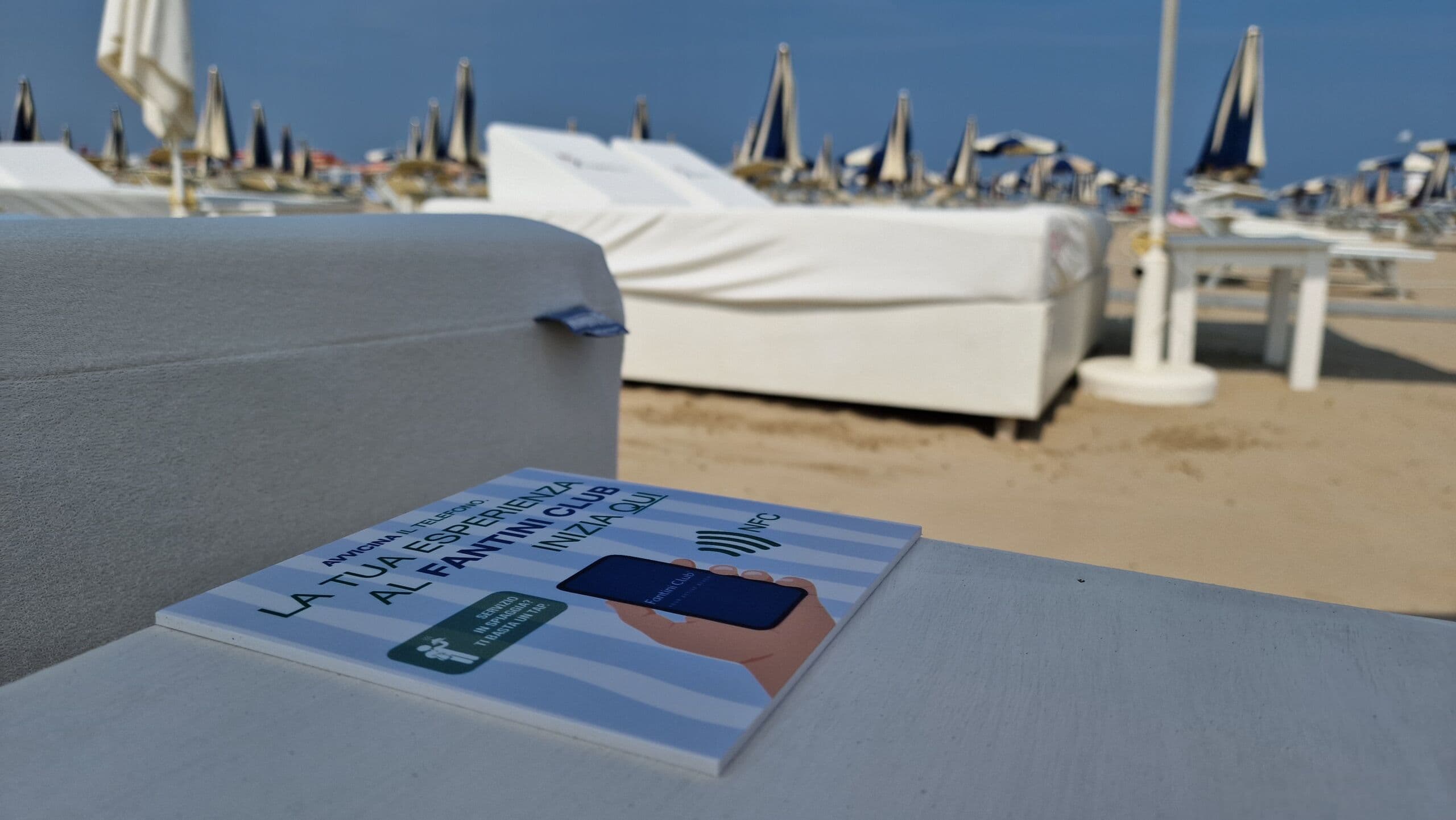 La prima spiaggia phygital parte dal Fantini Club di Cervia