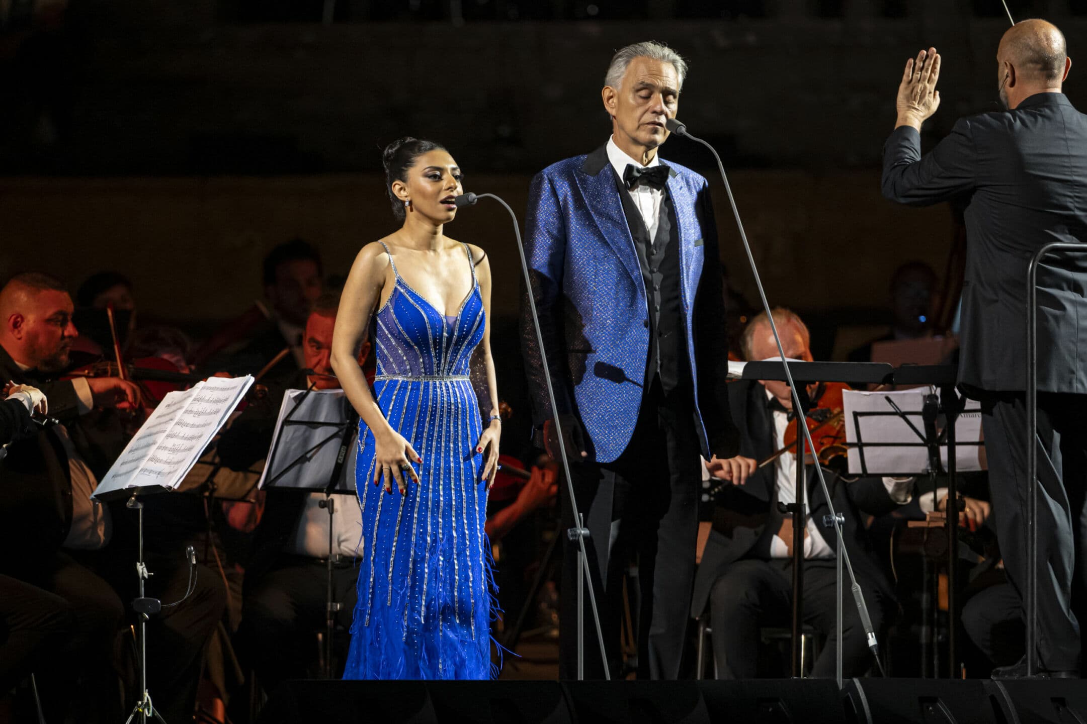 Andrea Bocelli apre la stagione estiva all’Anfiteatro degli Scavi di Pompei