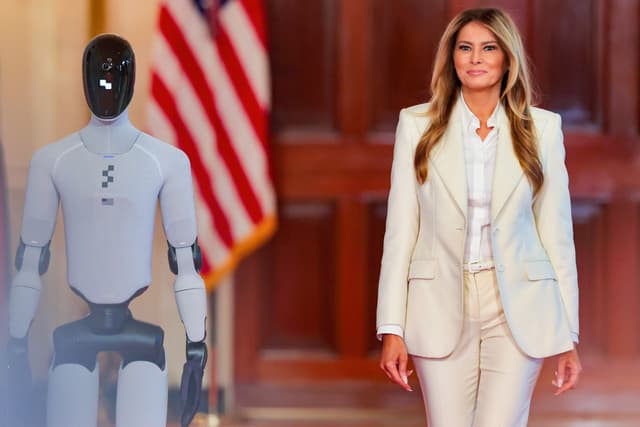 Chi è il miliardario dietro il robot con intelligenza artificiale visto con Melania Trump
