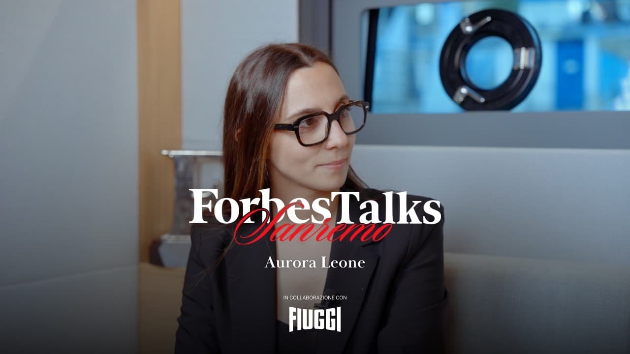 Aurora Leone intervistata da Forbes Italia a Sanremo