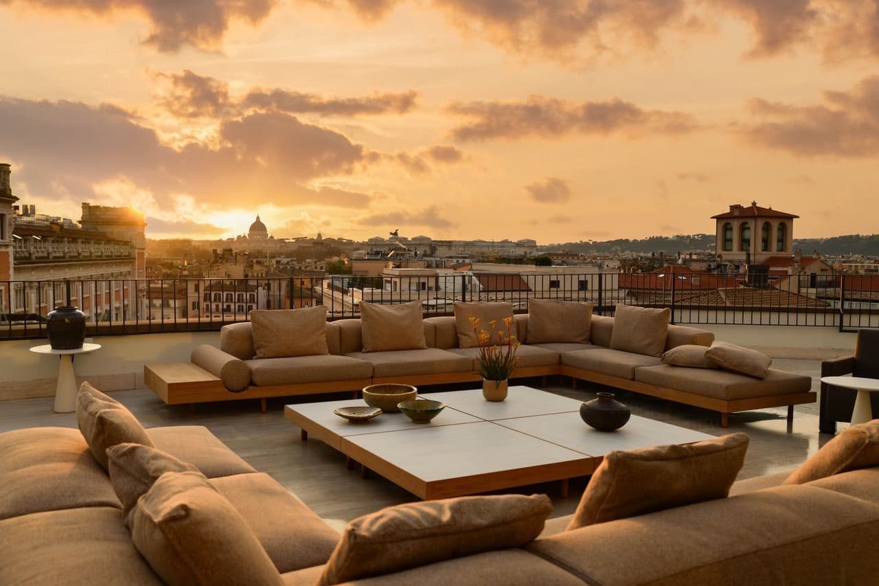 Allianz apre Quid a Roma: alta cucina e arte sul rooftop di Palazzo Marignoli