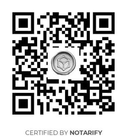 QR Code certificazione Notarify