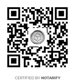 QR Code certificazione Notarify