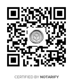 QR Code certificazione Notarify