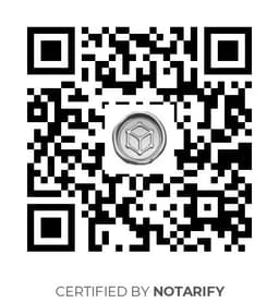 QR Code certificazione Notarify