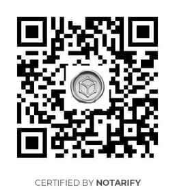 QR Code certificazione Notarify