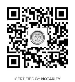 QR Code certificazione Notarify